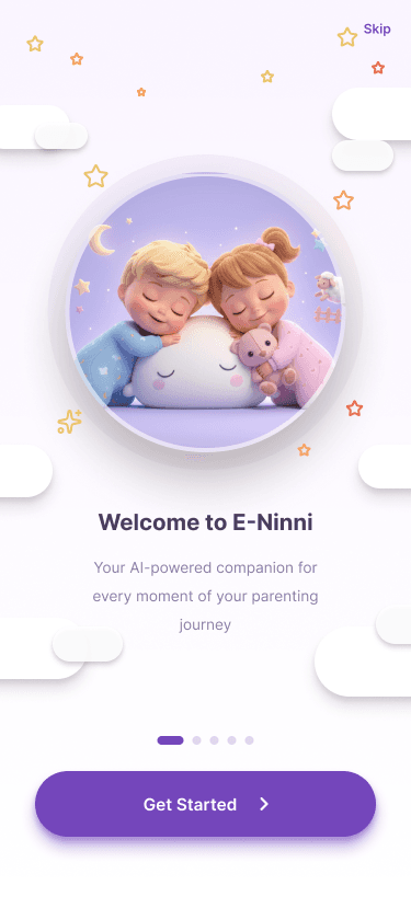 e-Ninni app — sleep tracking